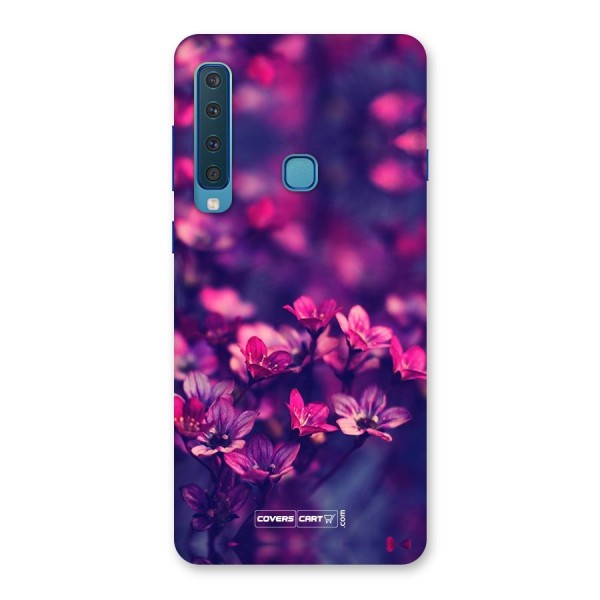 Violet Floral Back Case for Galaxy A9 (2018)