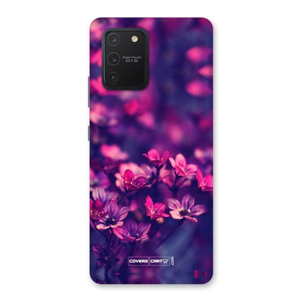 Violet Floral Back Case for Galaxy S10 Lite