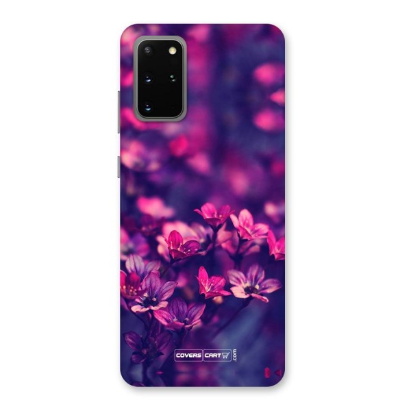 Violet Floral Back Case for Galaxy S20 Plus