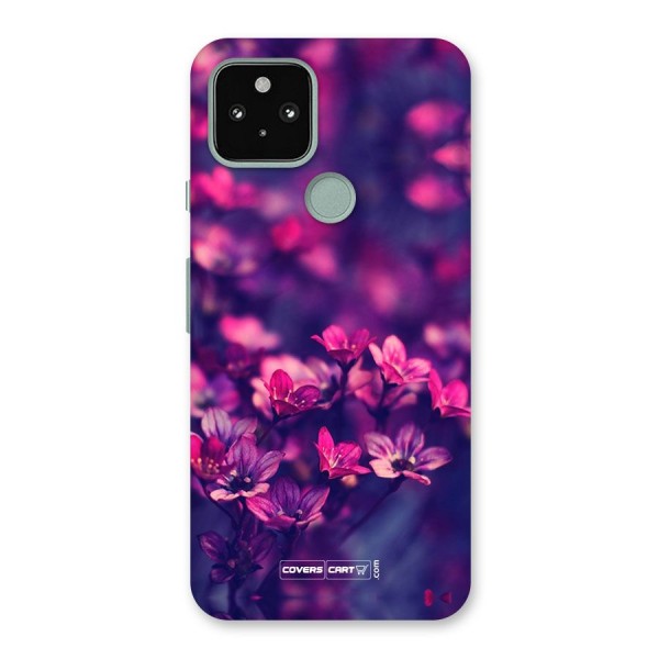 Violet Floral Back Case for Google Pixel 5