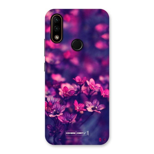 Violet Floral Back Case for Lenovo A6 Note