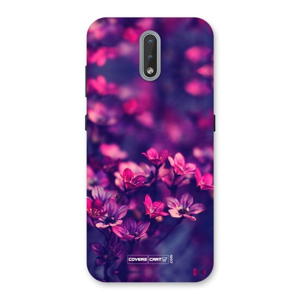 Violet Floral Back Case for Nokia 2.3