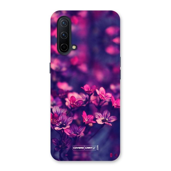 Violet Floral Back Case for OnePlus Nord CE 5G