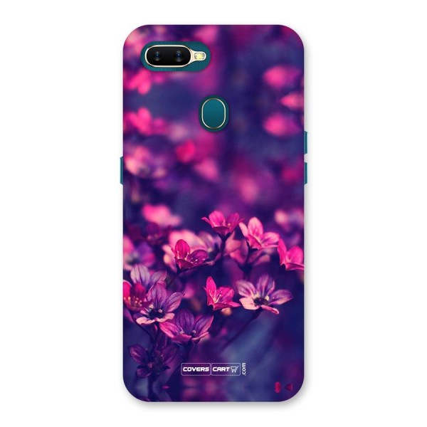 Violet Floral Back Case for Oppo A11k