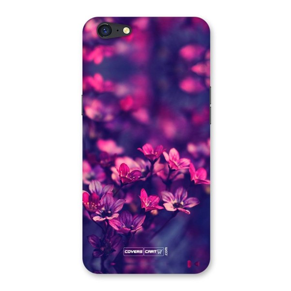 Violet Floral Back Case for Oppo A71