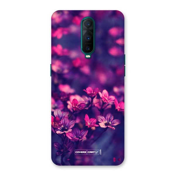 Violet Floral Back Case for Oppo R17 Pro