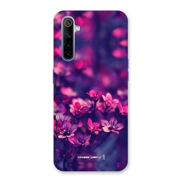 Violet Floral Back Case for Realme 6i