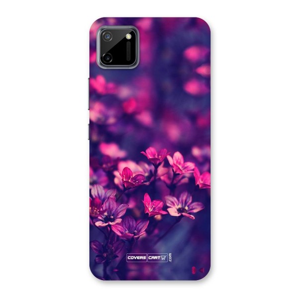 Violet Floral Back Case for Realme C11
