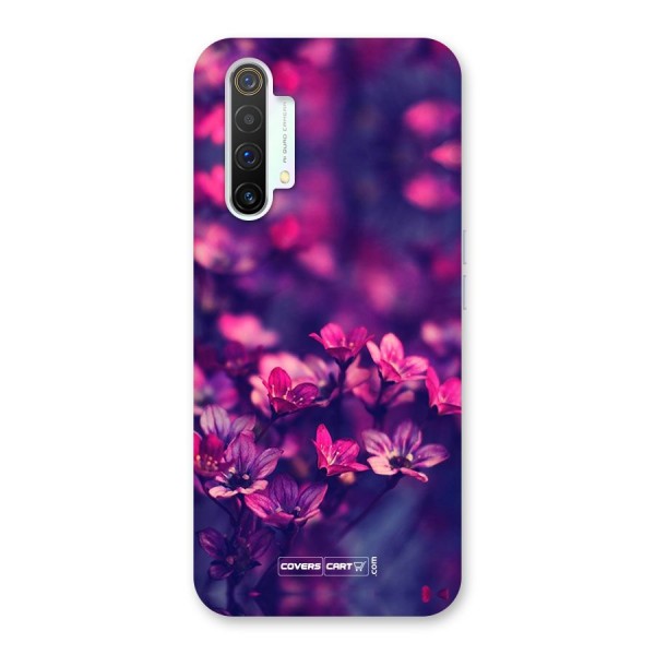 Violet Floral Back Case for Realme X3