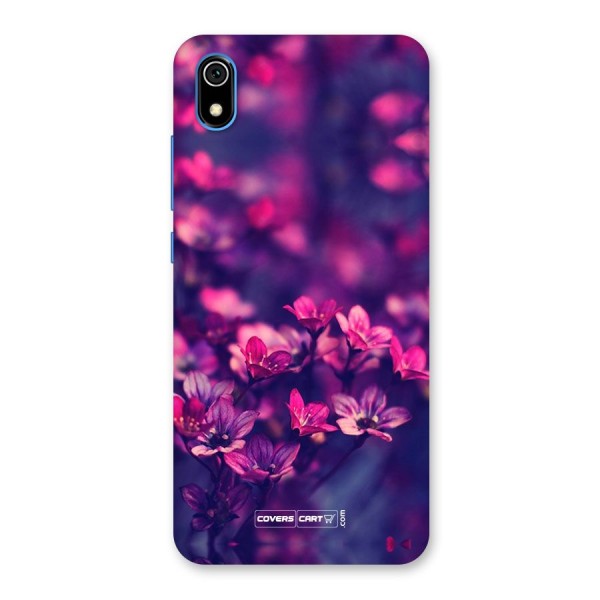 Violet Floral Back Case for Redmi 7A