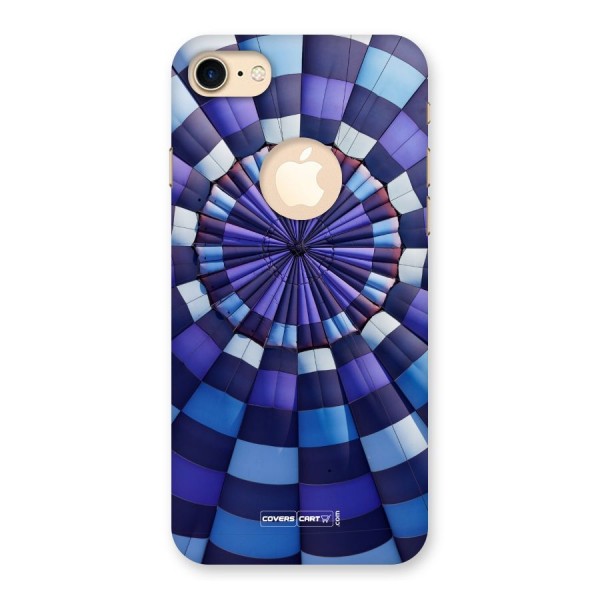 Violet Wonder Back Case for iPhone 8 Logo Cut