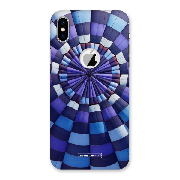 Violet Wonder Back Case for iPhone XS Logo Cut