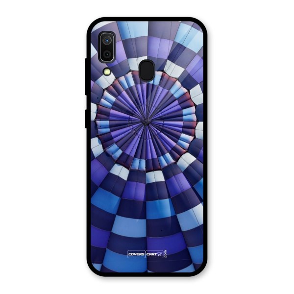 Violet Wonder Glass Back Case for Galaxy A30