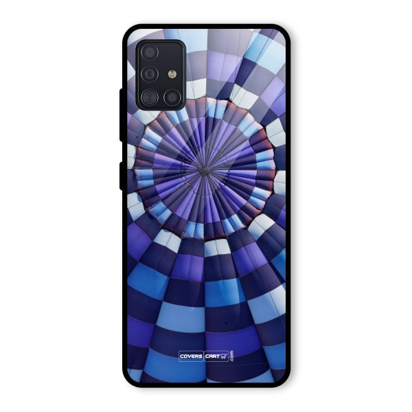 Violet Wonder Glass Back Case for Galaxy A51