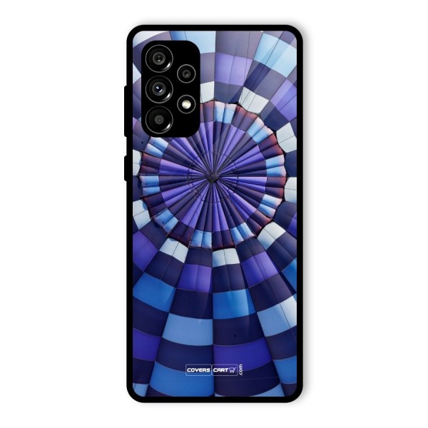 Violet Wonder Glass Back Case for Galaxy A73 5G