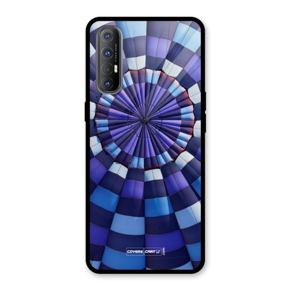 Violet Wonder Glass Back Case for Oppo Reno3 Pro