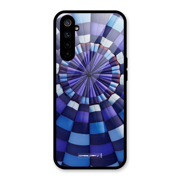 Violet Wonder Glass Back Case for Realme 6i