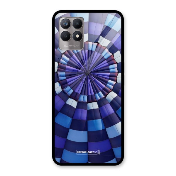 Violet Wonder Glass Back Case for Realme 8i