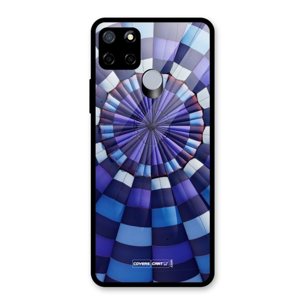 Violet Wonder Glass Back Case for Realme C15