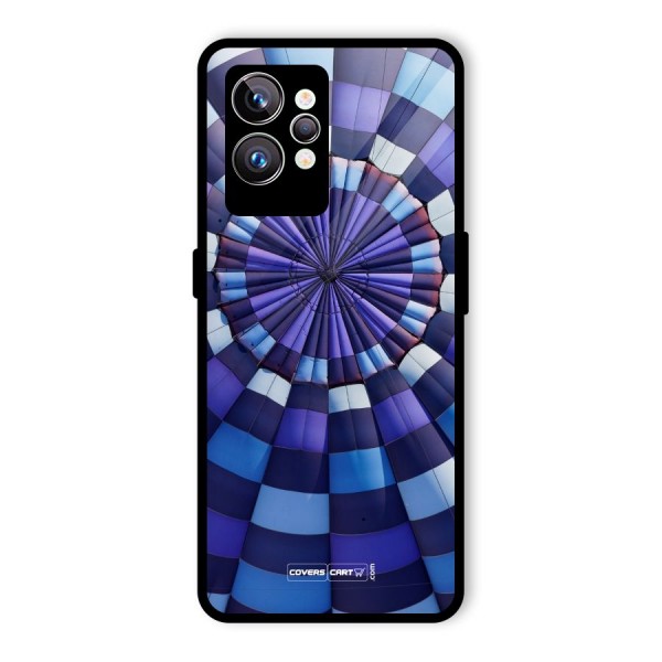 Violet Wonder Glass Back Case for Realme GT2 Pro