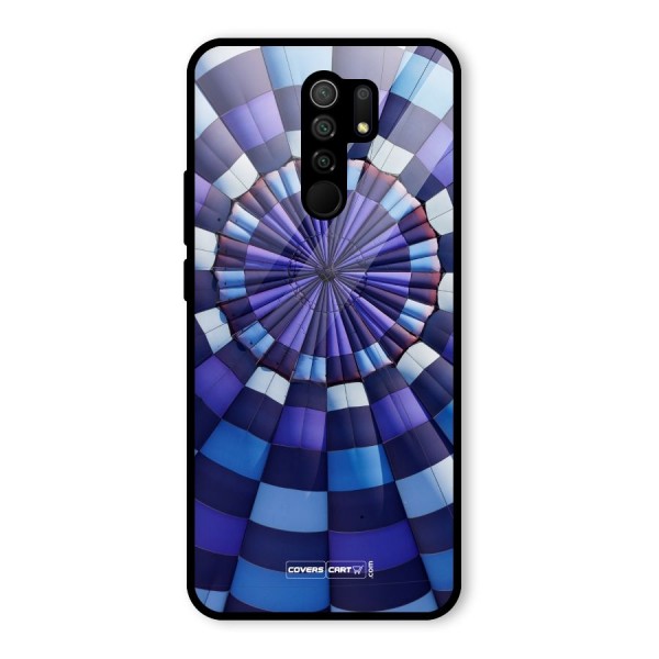 Violet Wonder Glass Back Case for Redmi 9 Prime