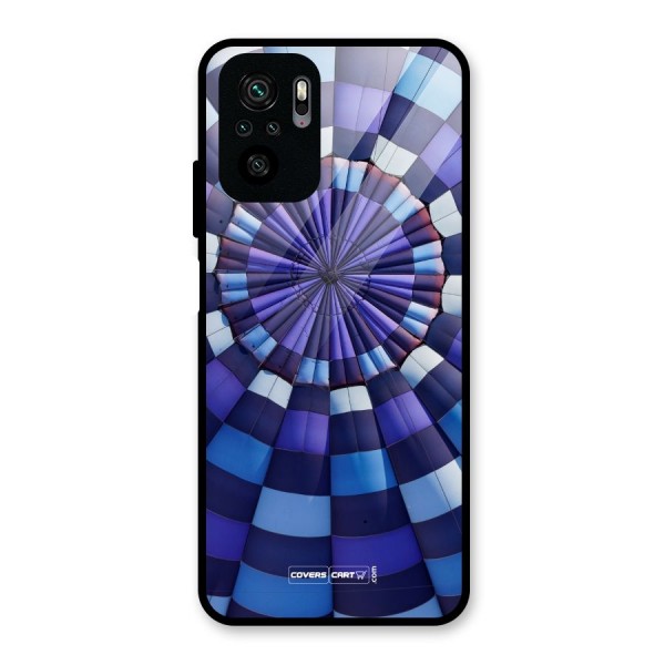 Violet Wonder Glass Back Case for Redmi Note 10