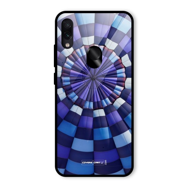 Violet Wonder Glass Back Case for Redmi Note 7