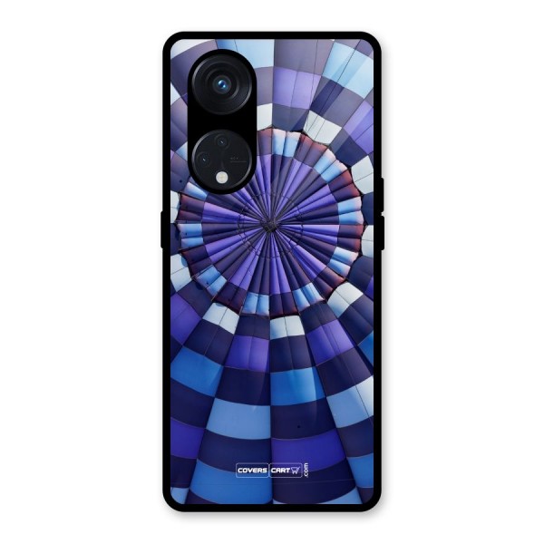 Violet Wonder Glass Back Case for Reno8 T 5G