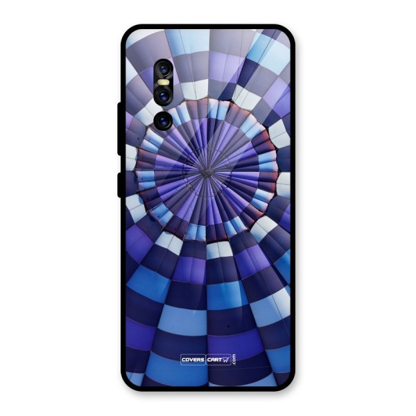 Violet Wonder Glass Back Case for Vivo V15 Pro