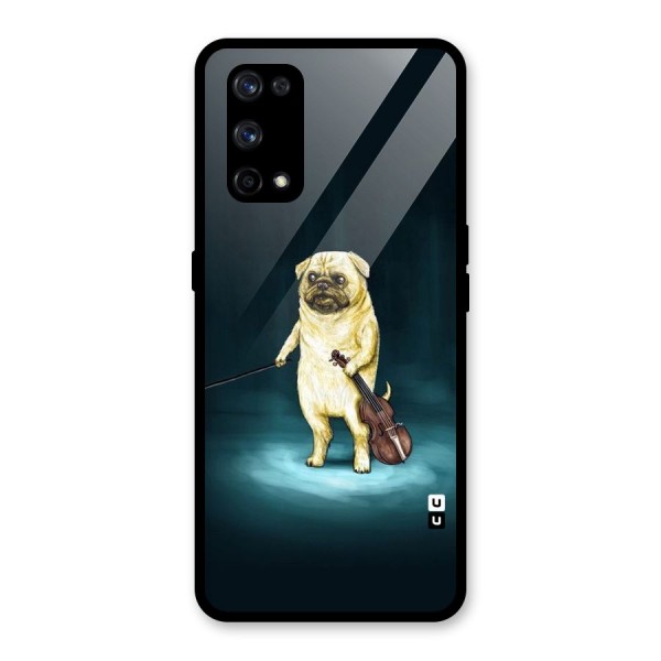 Violin Master Glass Back Case for Realme X7 Pro