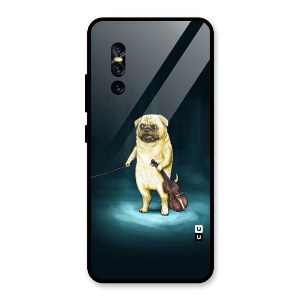 Violin Master Glass Back Case for Vivo V15 Pro