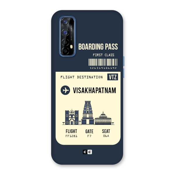 Vishakapatnam Boarding Pass Back Case for Realme 7