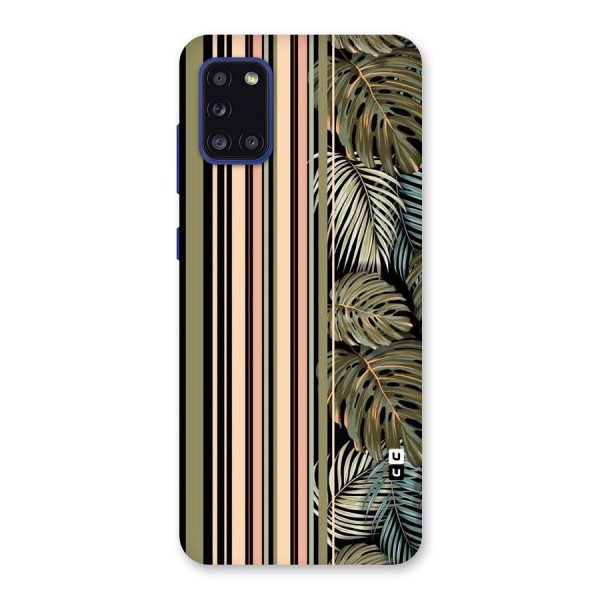 Visual Art Leafs Back Case for Galaxy A31