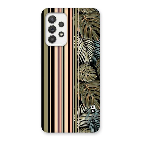 Visual Art Leafs Back Case for Galaxy A52