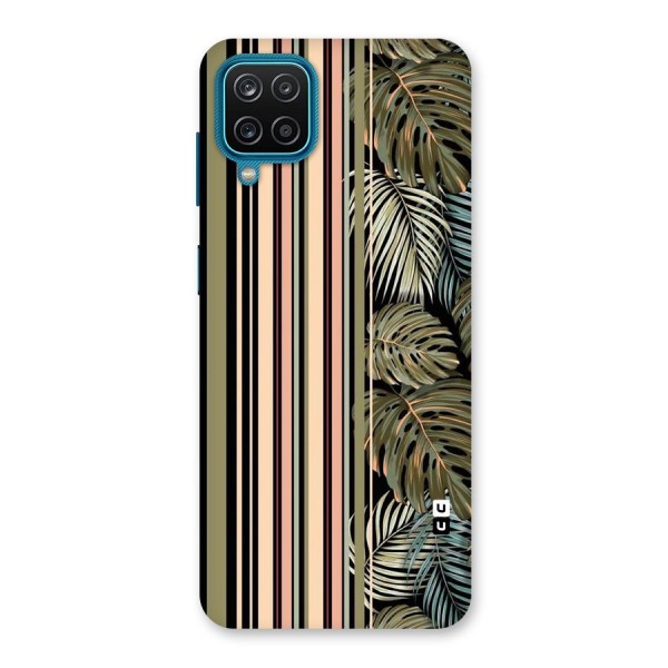 Visual Art Leafs Back Case for Galaxy F12