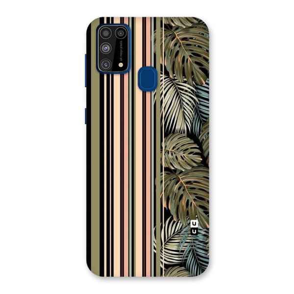 Visual Art Leafs Back Case for Galaxy F41