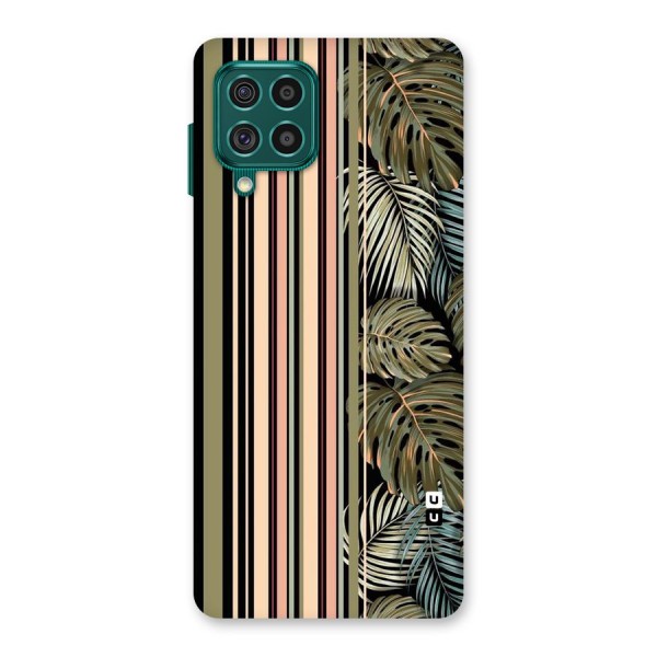 Visual Art Leafs Back Case for Galaxy F62