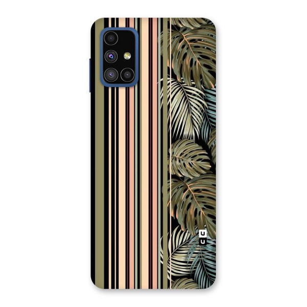 Visual Art Leafs Back Case for Galaxy M51