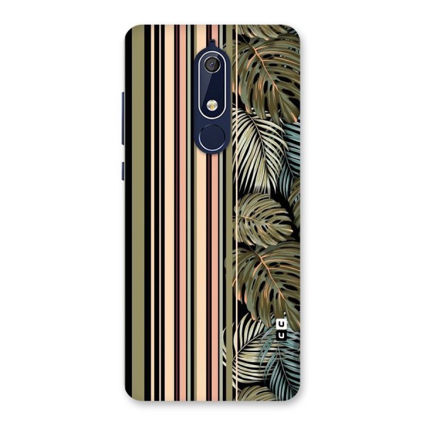 Visual Art Leafs Back Case for Nokia 5.1