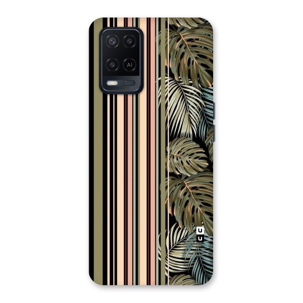 Visual Art Leafs Back Case for Oppo A54