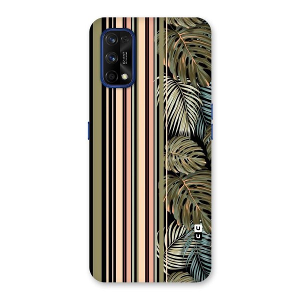 Visual Art Leafs Back Case for Realme 7 Pro