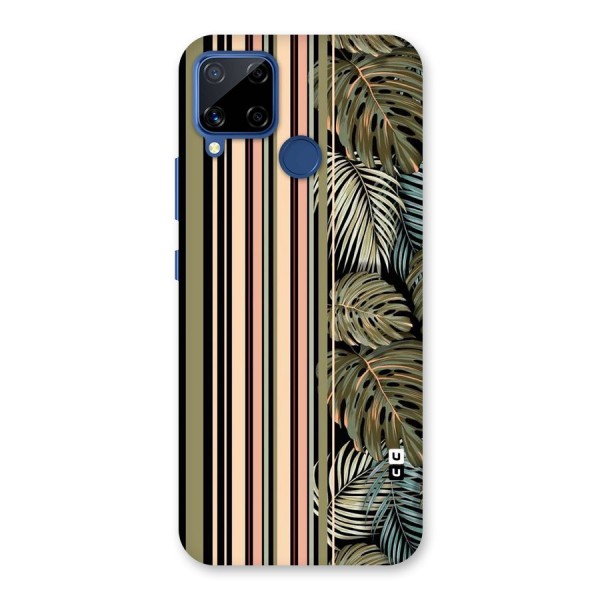 Visual Art Leafs Back Case for Realme C12