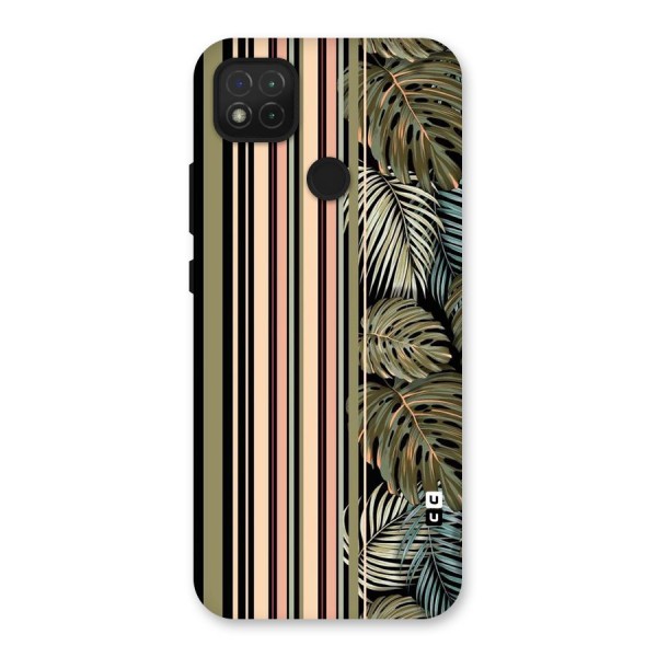 Visual Art Leafs Back Case for Redmi 9C