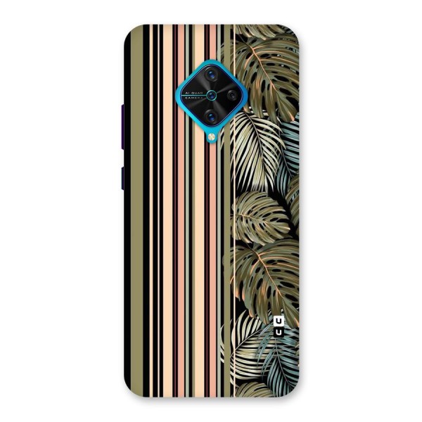 Visual Art Leafs Back Case for Vivo S1 Pro