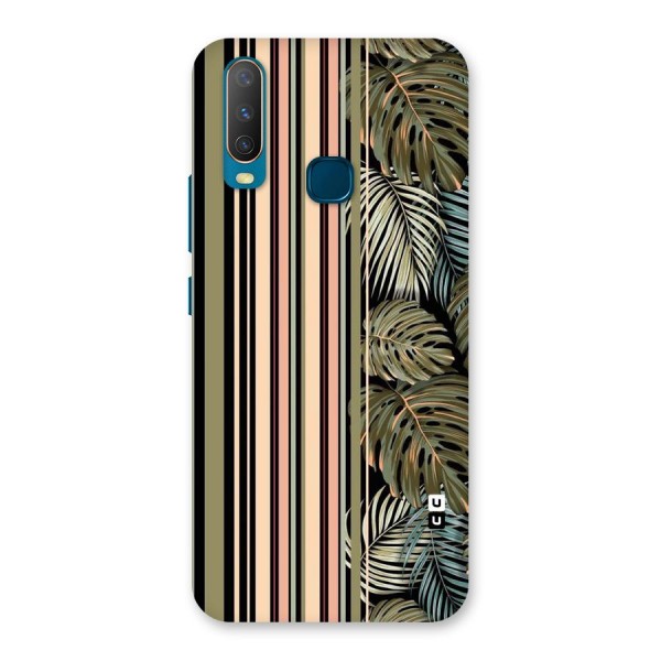 Visual Art Leafs Back Case for Vivo Y15