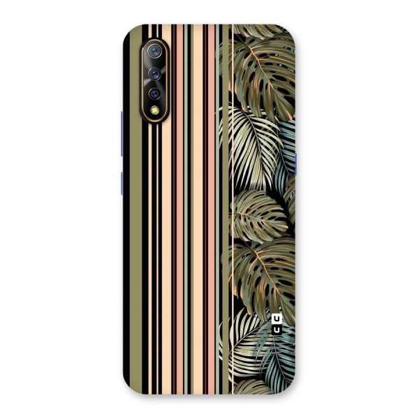 Visual Art Leafs Back Case for Vivo Z1x