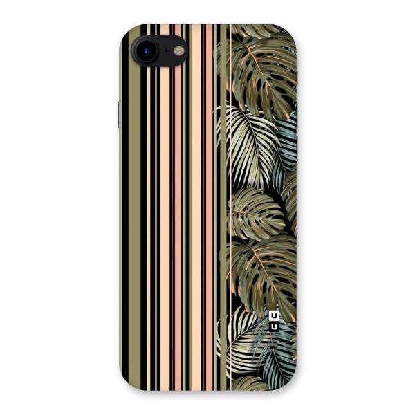 Visual Art Leafs Back Case for iPhone SE 2020