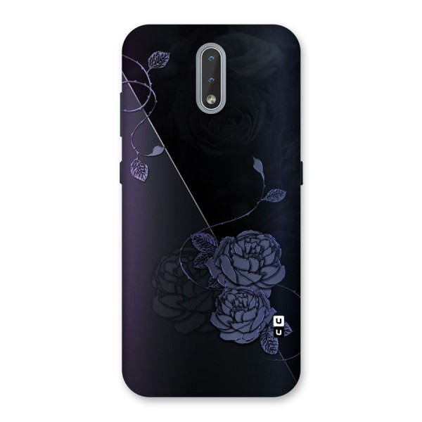 Voilet Floral Design Back Case for Nokia 2.3