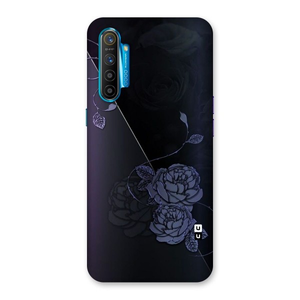 Voilet Floral Design Back Case for Realme XT