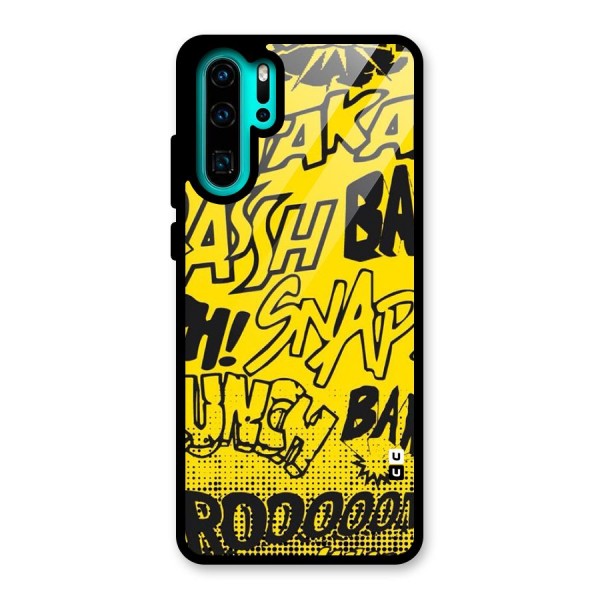 Vroom Snap Glass Back Case for Huawei P30 Pro